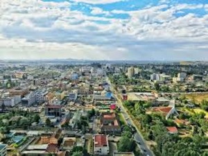 Eldoret City in Kenya